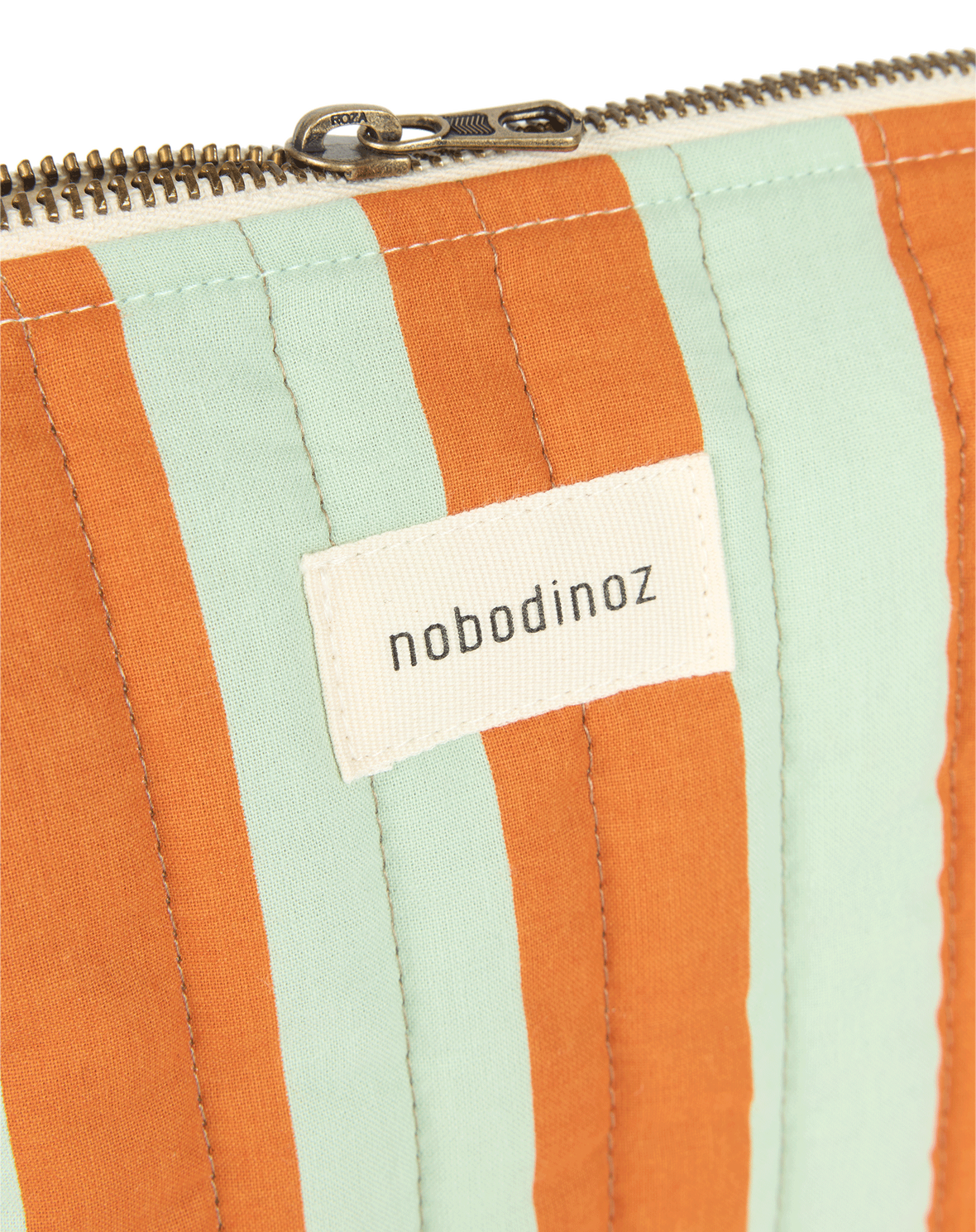 Trousse de toilette Stories - Green Orage Stripes- Édition limitée