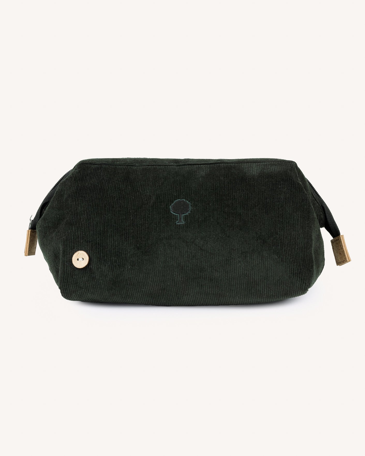 Trousse de toilette velours Dark Green