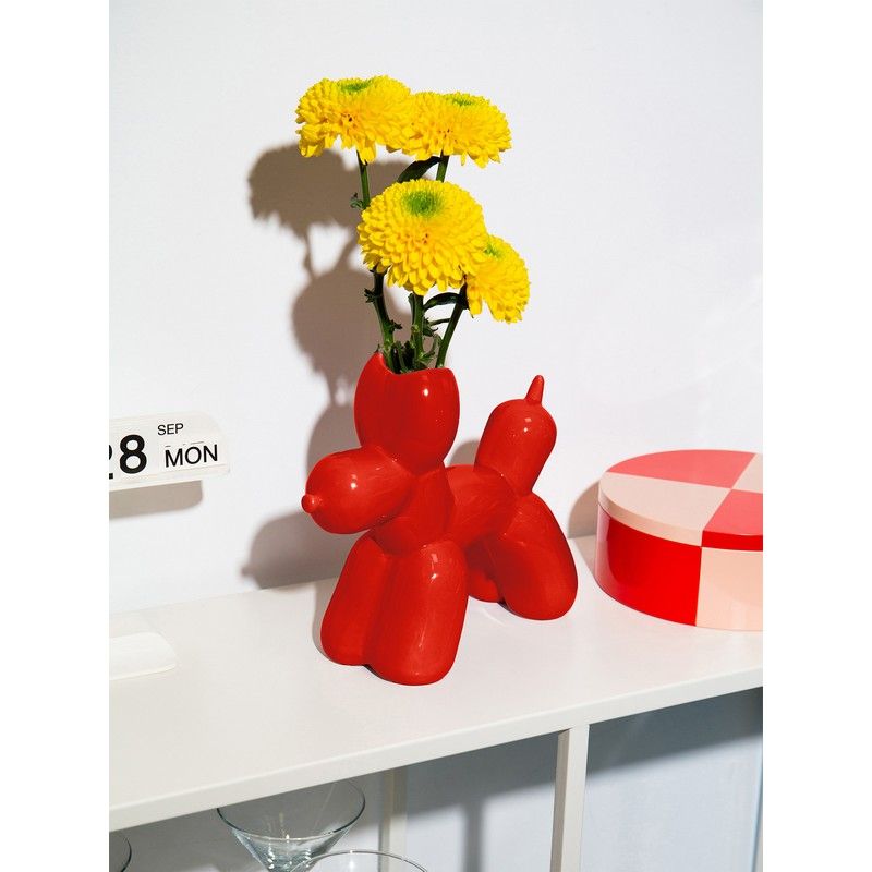 Vase L - Bobby red