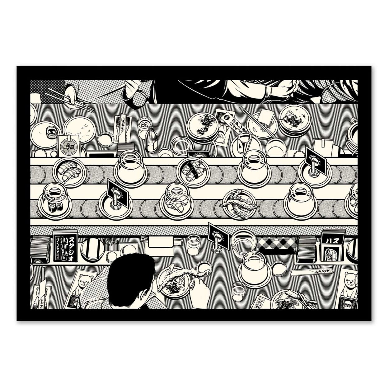 Affiche Paiheme Studio - Sushi Bar