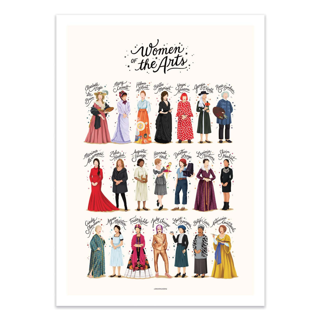 Affiche Women of the Arts