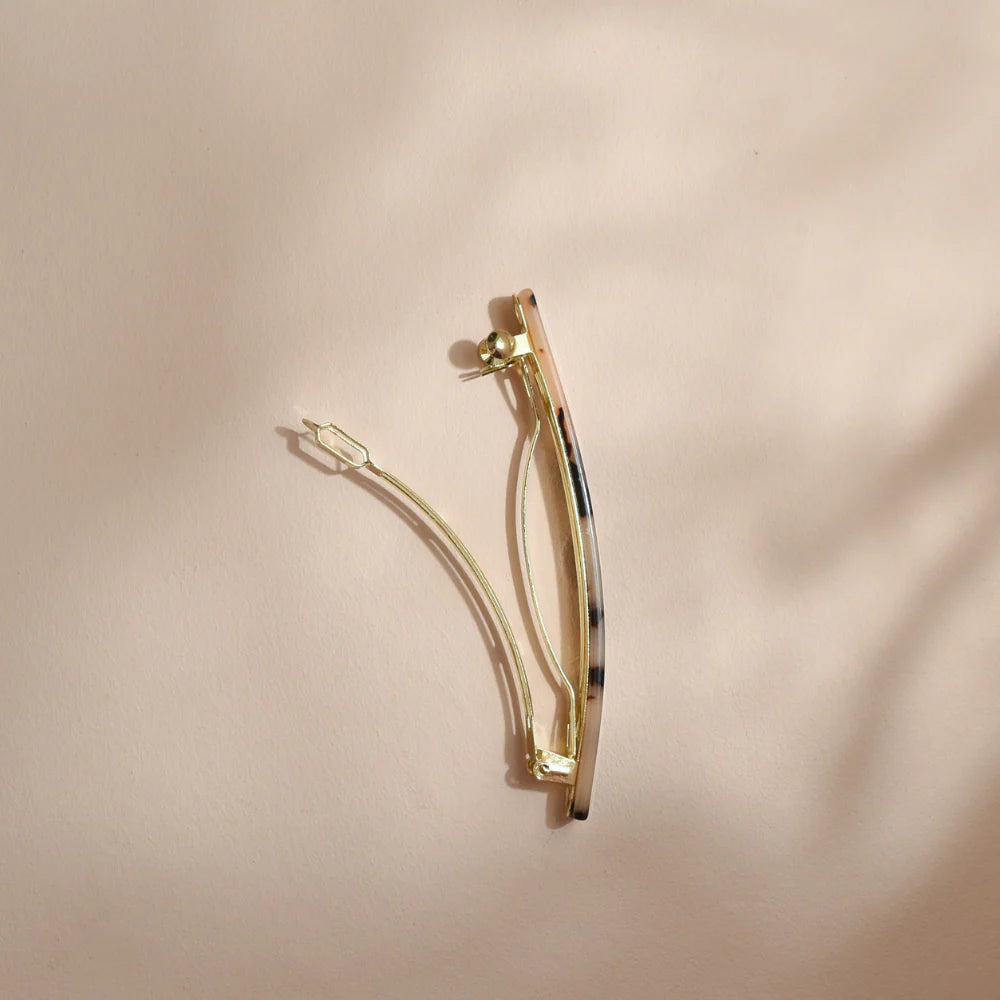 Barrette Longue Ecaille