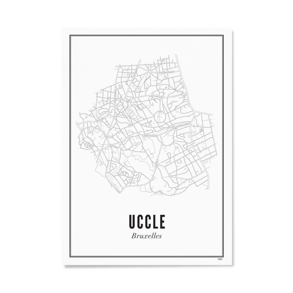 Affiche Bruxelles Uccle