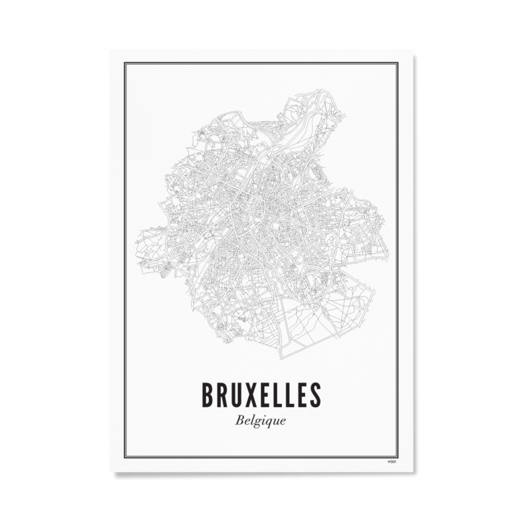 Affiche Bruxelles