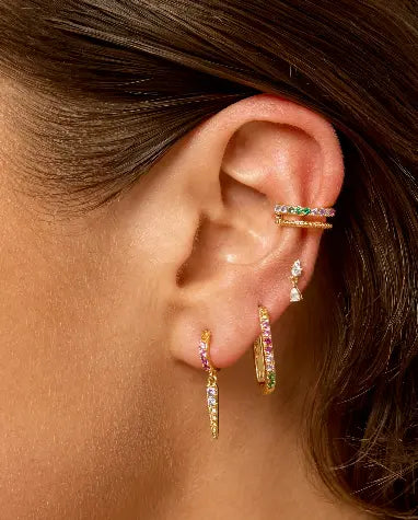 Boucles d'oreilles Rainbow Shiny Jazzy