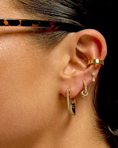 Boucles d'oreilles Shiny Groove Or