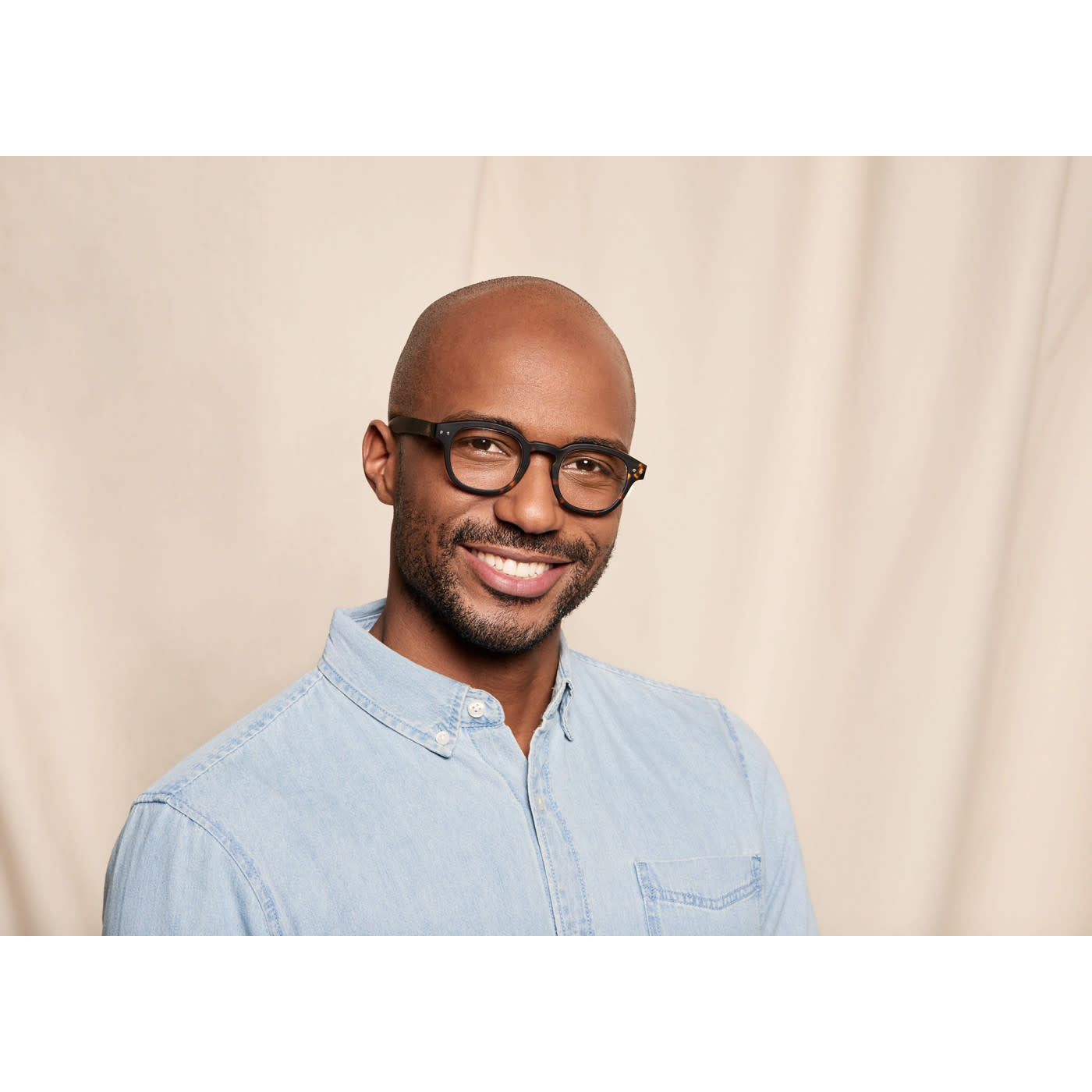 #C Screen Reading Glasses with Corrections Black