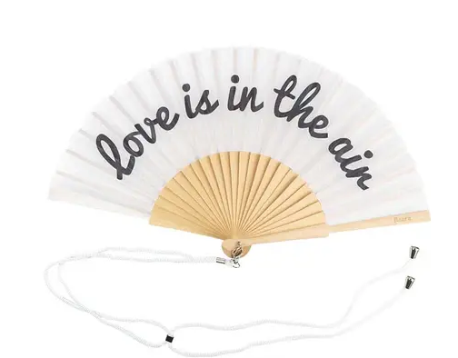 Fan - Love is in the air Black & White