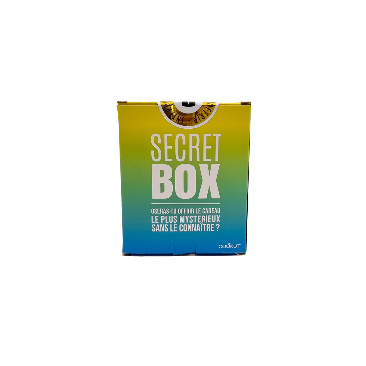 Secret Box - yellow green blue