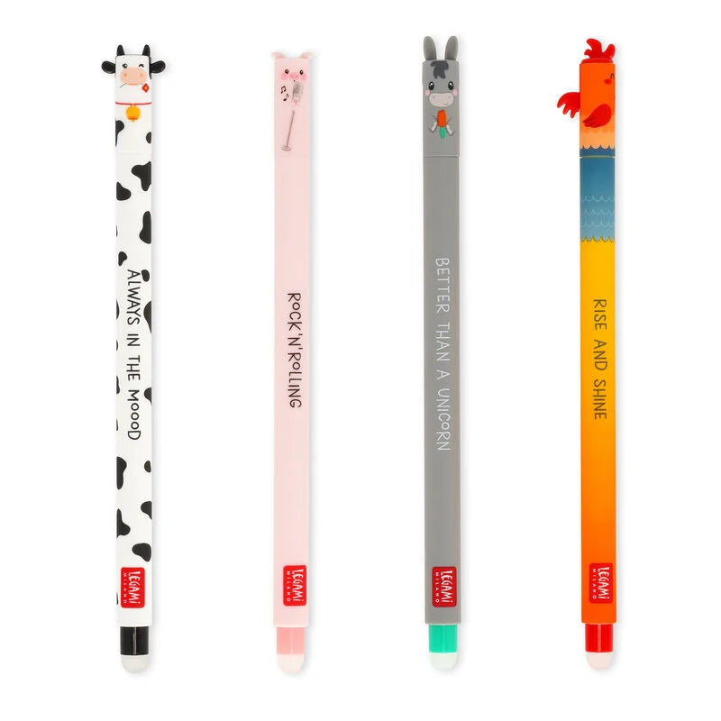 Stylos Effaçables Legami - Farm Sweet Farm