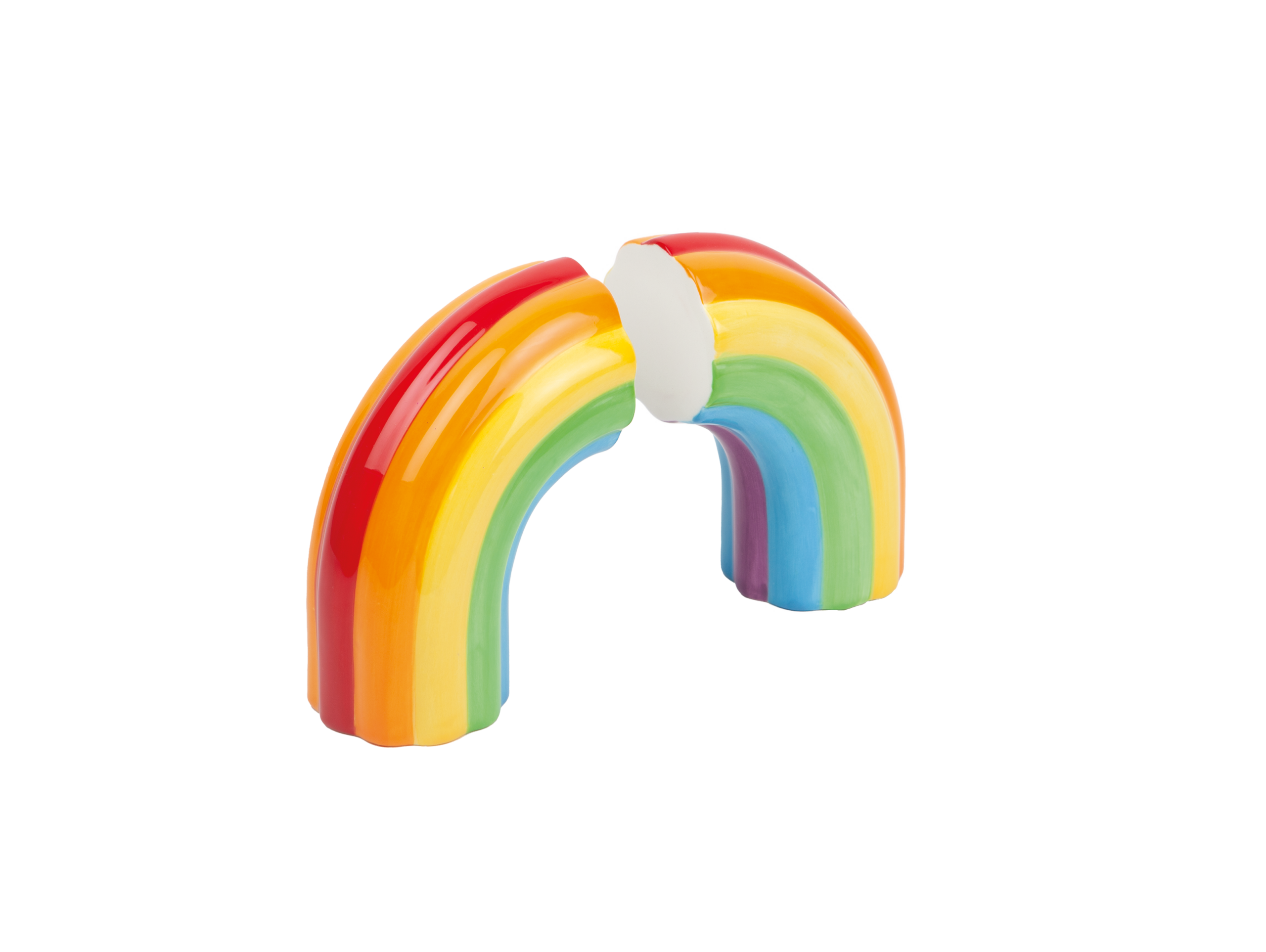 Serre-livres en Céramique - Arc-en-ciel