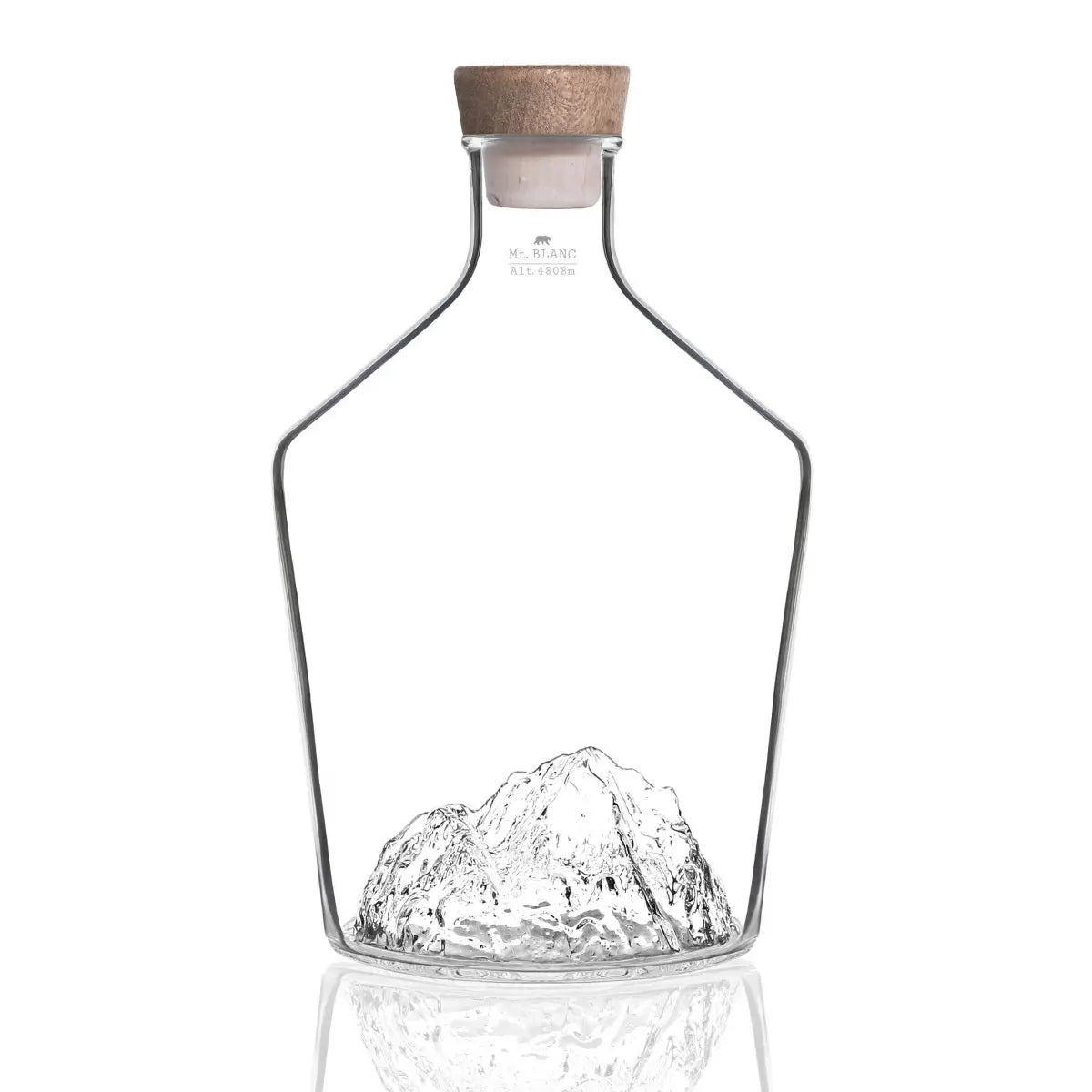 Carafe à spiritueux Mont-Blanc - Collection Topographic