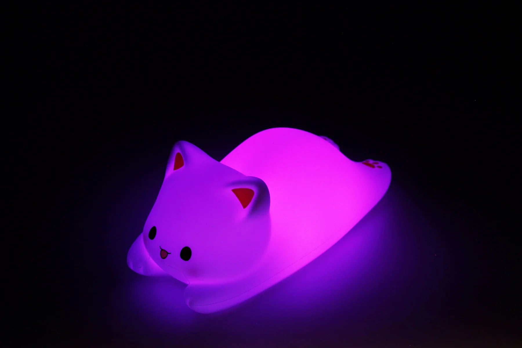 Siliconen Touch Nachtlampje - Slapende Kat