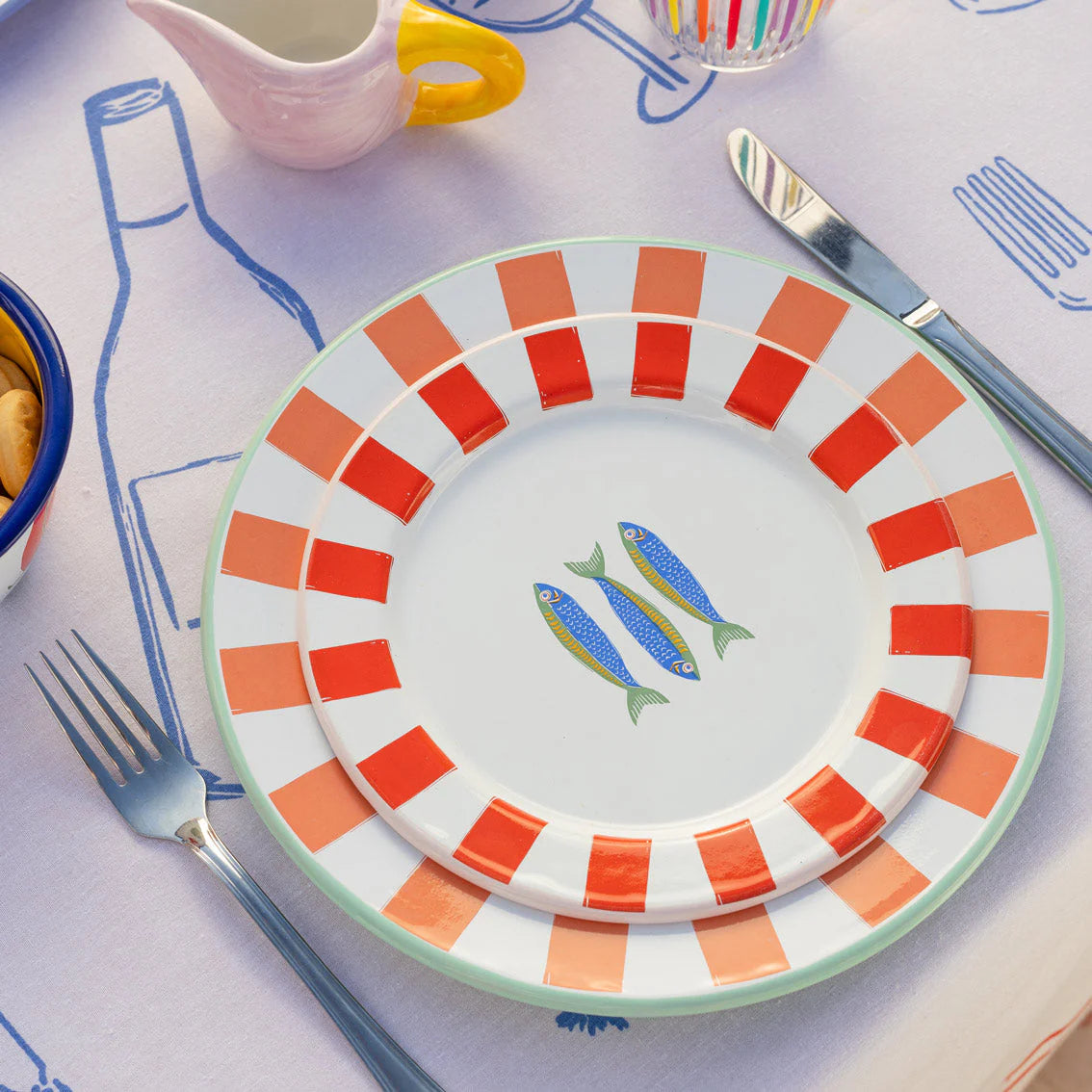 Assiette Poisson 20 cm