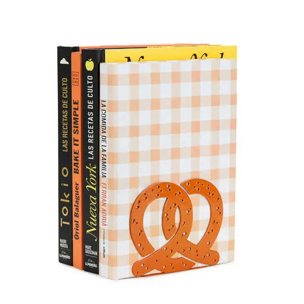 Serre-Livre Pretzel Marron