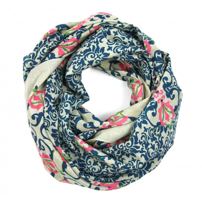 Cotton Square Palazzo Pitti Blue