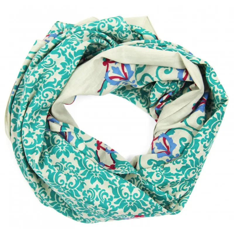 Palazzo Pitti Green Cotton Square