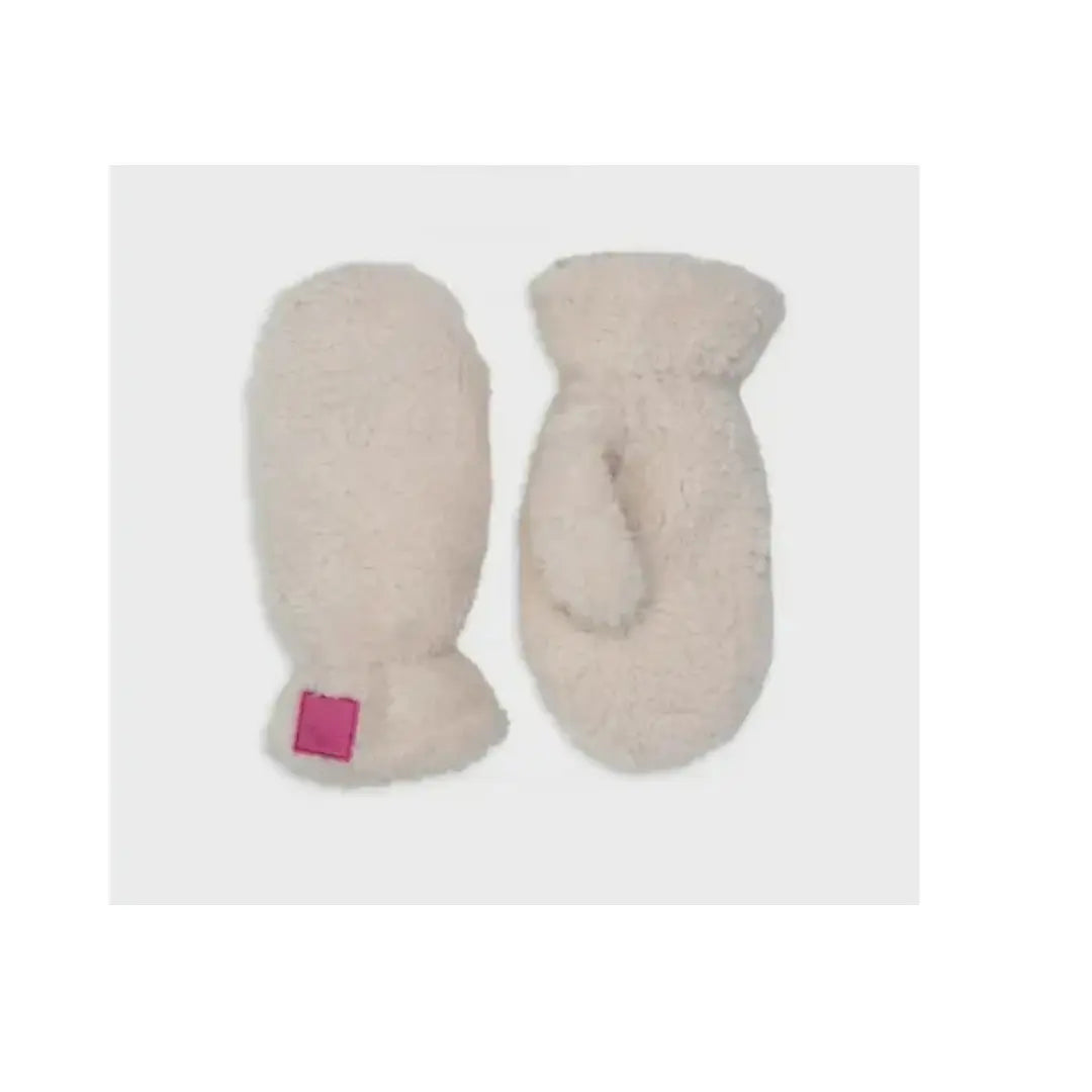 Sherpa Mittens - Beige