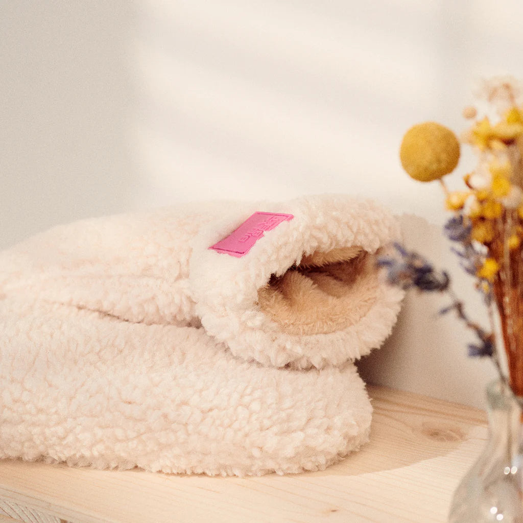 Sherpa Mittens - Beige