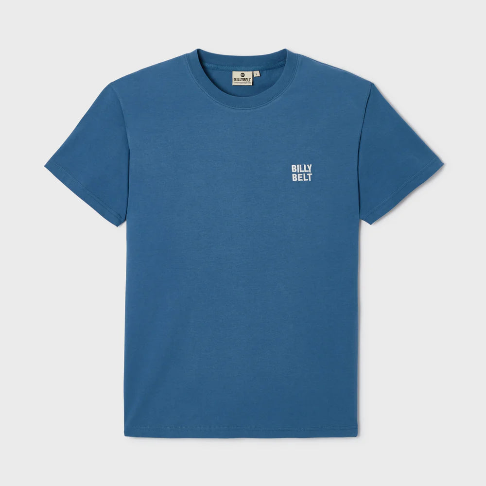 T-shirt en 100% coton bio Billyclub - Blanc broderie vélo