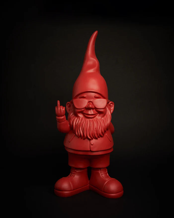 Statuette Nain de jardin Bernardo Majeur Medium - Red - 29 cm