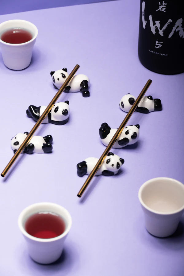 Repose-Baguettes Panda (Set de 6)