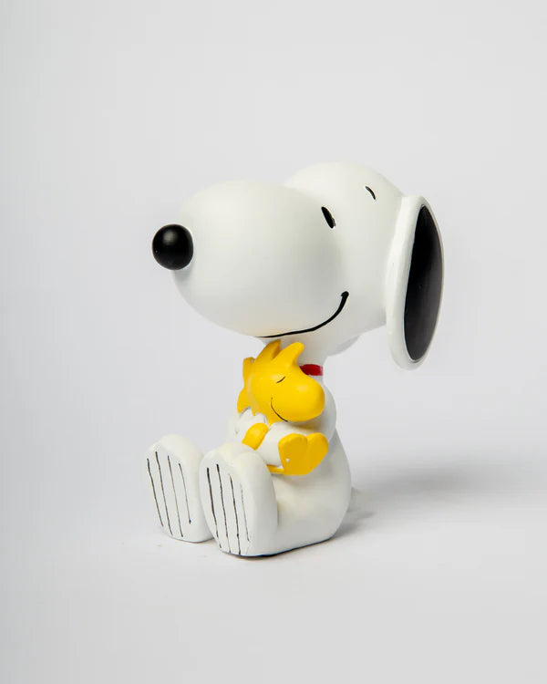 Statue Snoopy and Woodstock White Small 12 cm