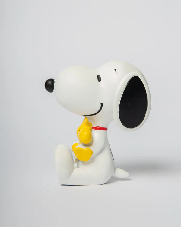 Statue Snoopy and Woodstock White Small 12 cm