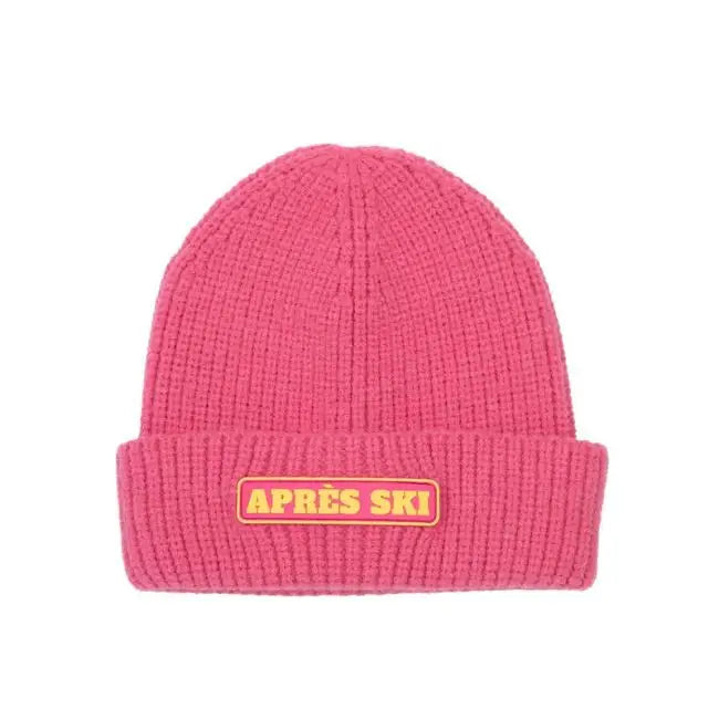 Pink "Après-ski" beanie