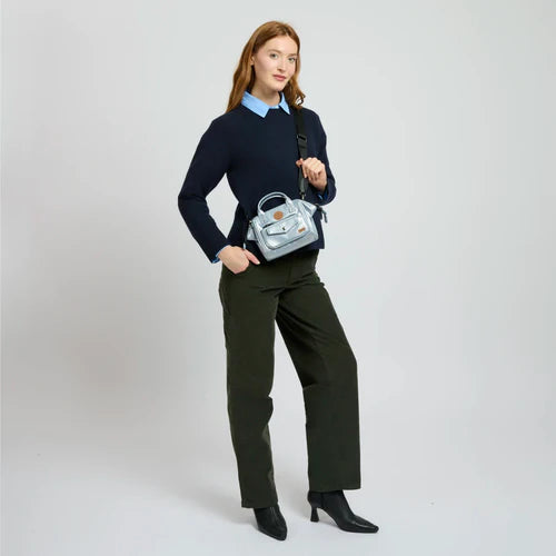 Avonturier Crossbody Handtas, Klein - Fiji