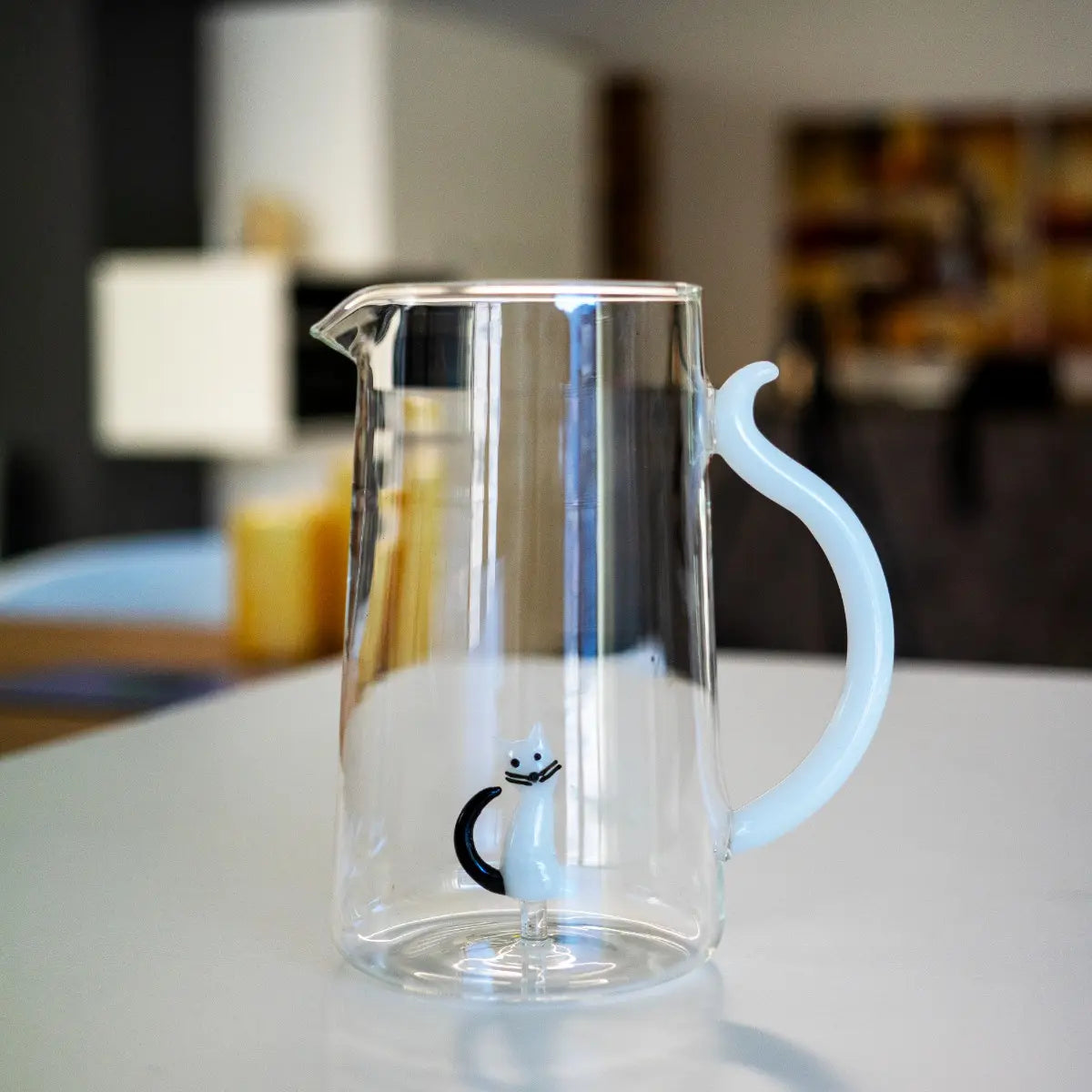 Carafe en verre Chat - 1,5 L