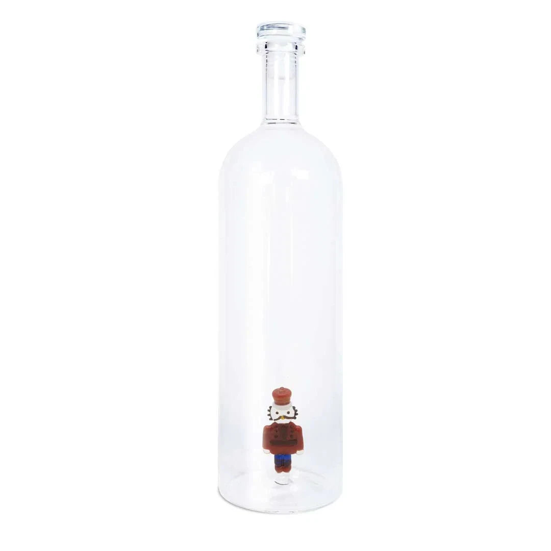 Nutcracker Glass Bottle - 1.2L