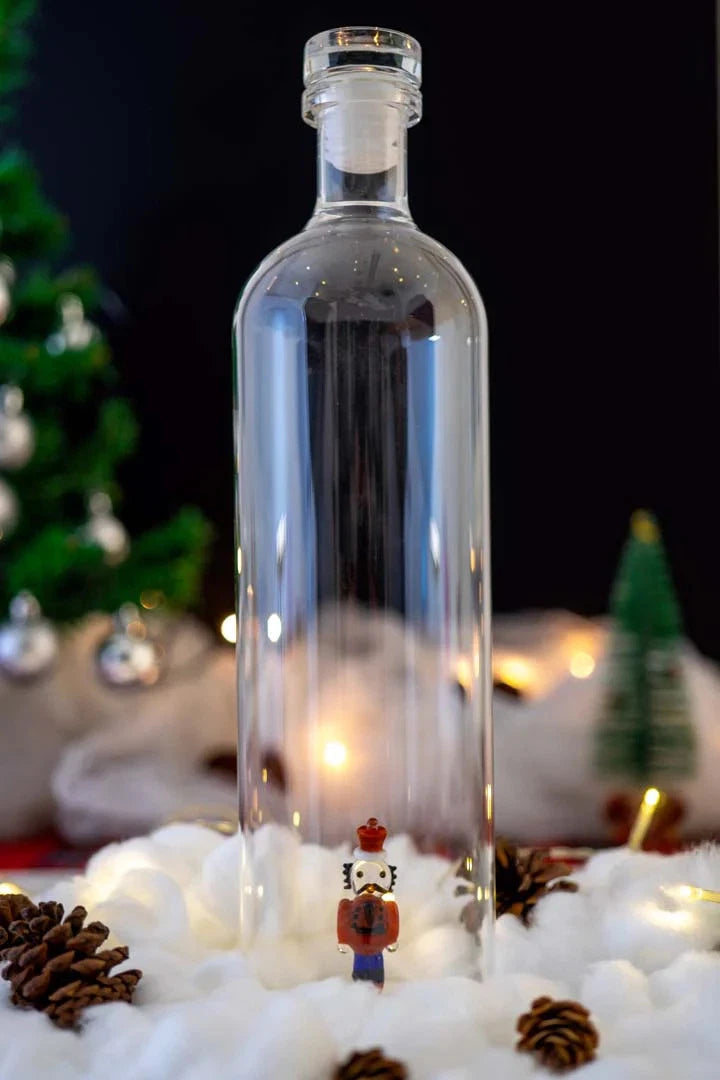 Nutcracker Glass Bottle - 1.2L