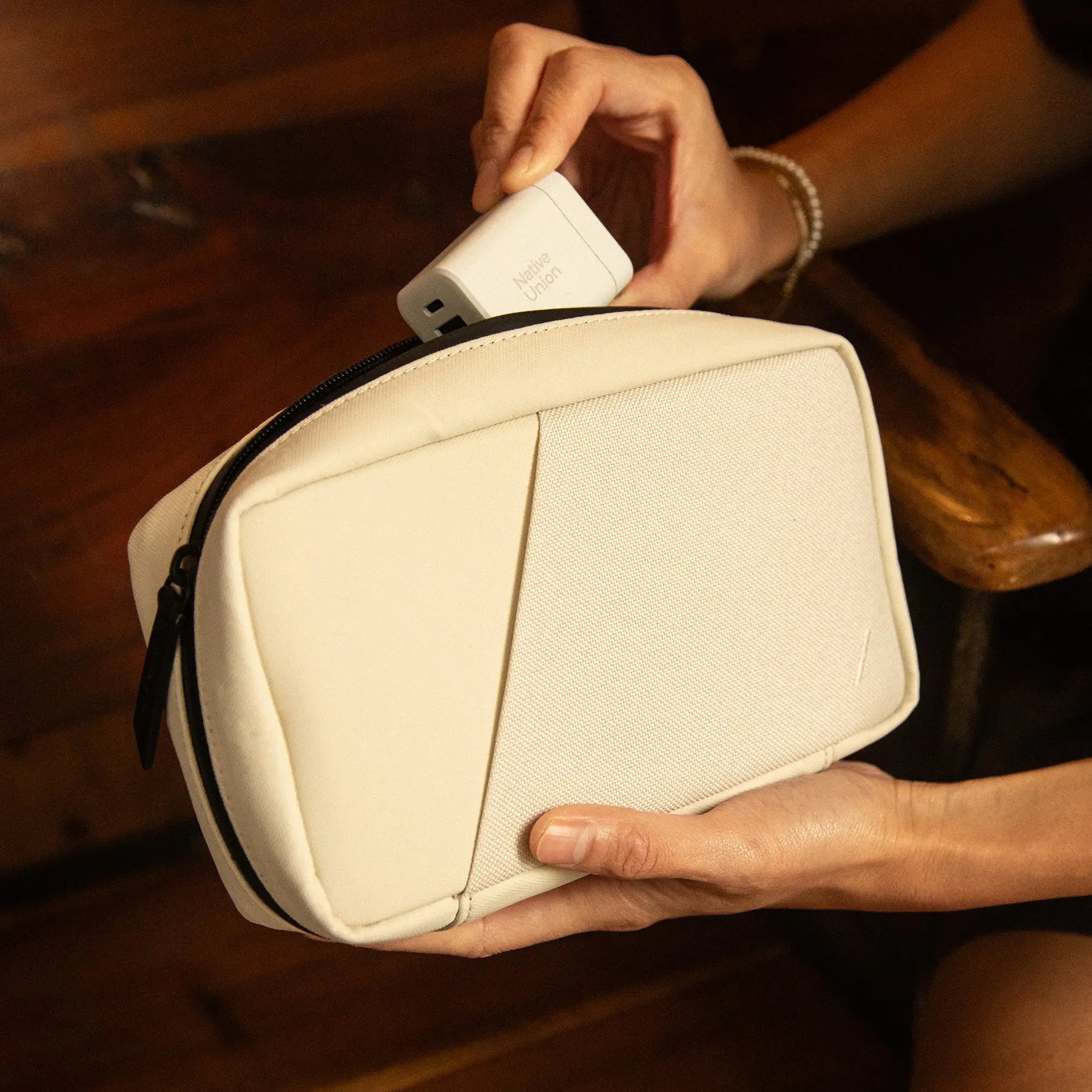 45W PD Wall Charger (USB A and USB C) - White