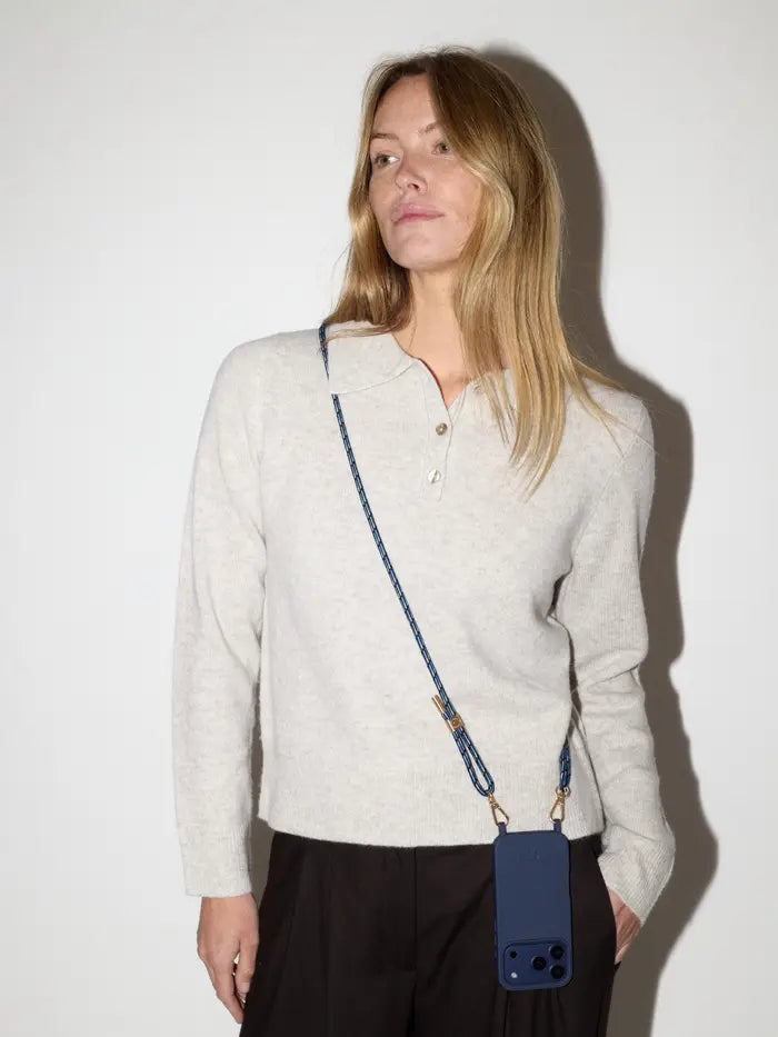 Signature Navy Telephone Cord