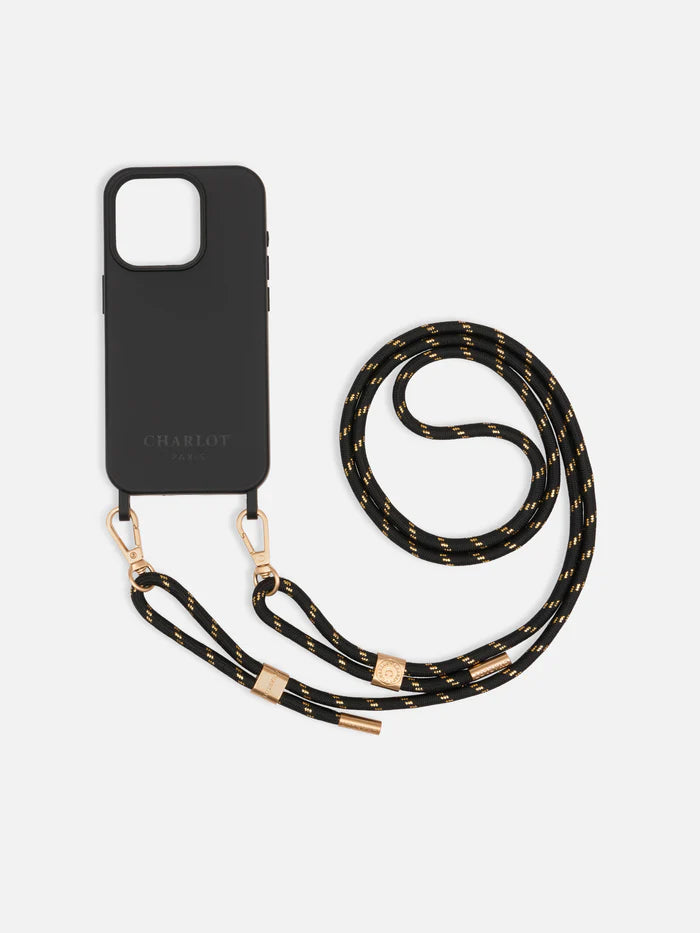 Signature Black and Gold Telephone Cord
