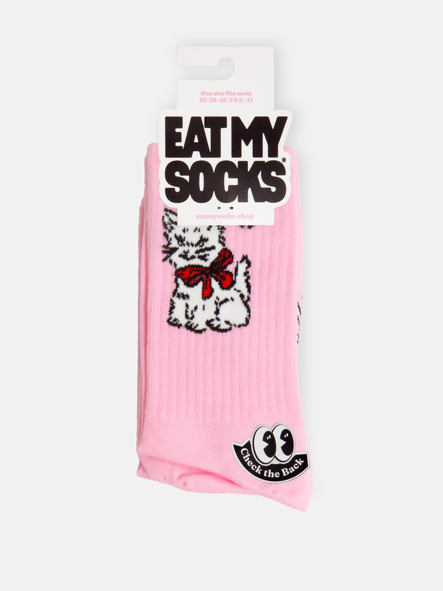 Socks - Vintage Pink Cat