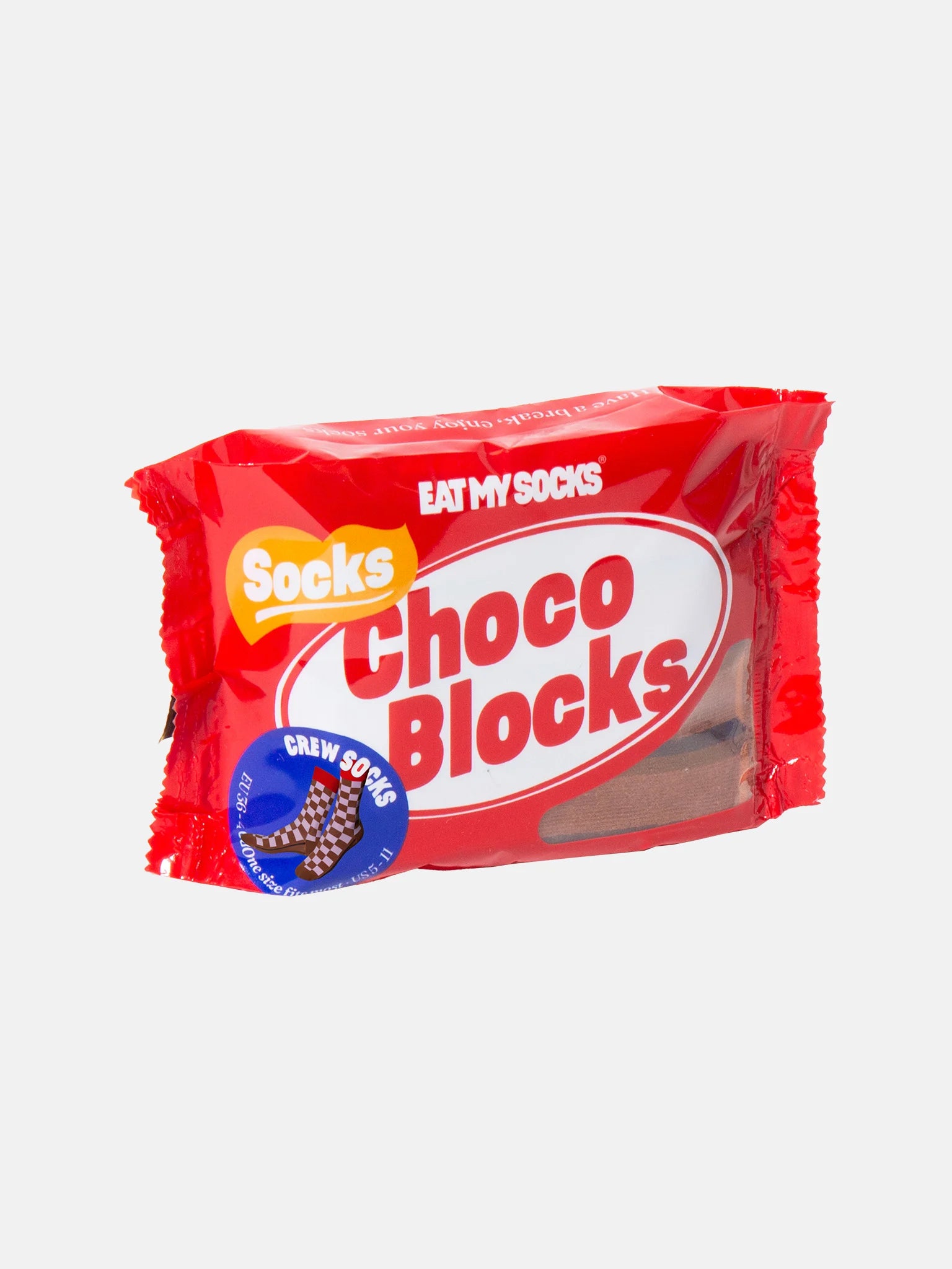 Socks - Chocolate Block