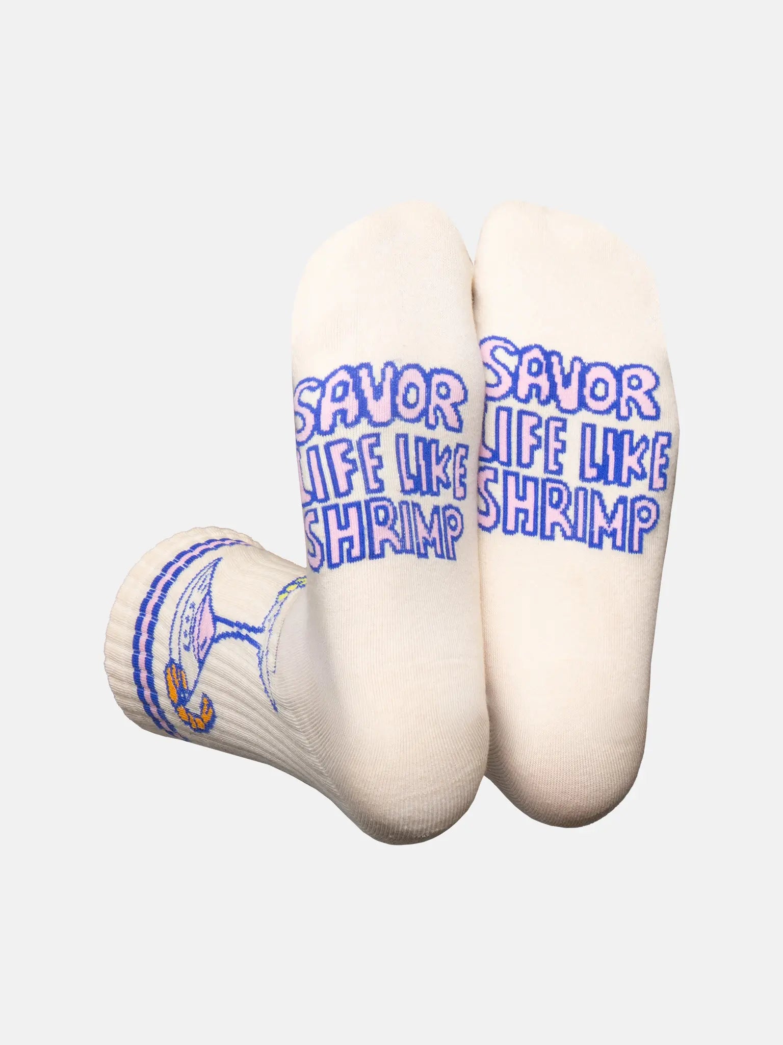 Chaussettes - Cocktail crevettes