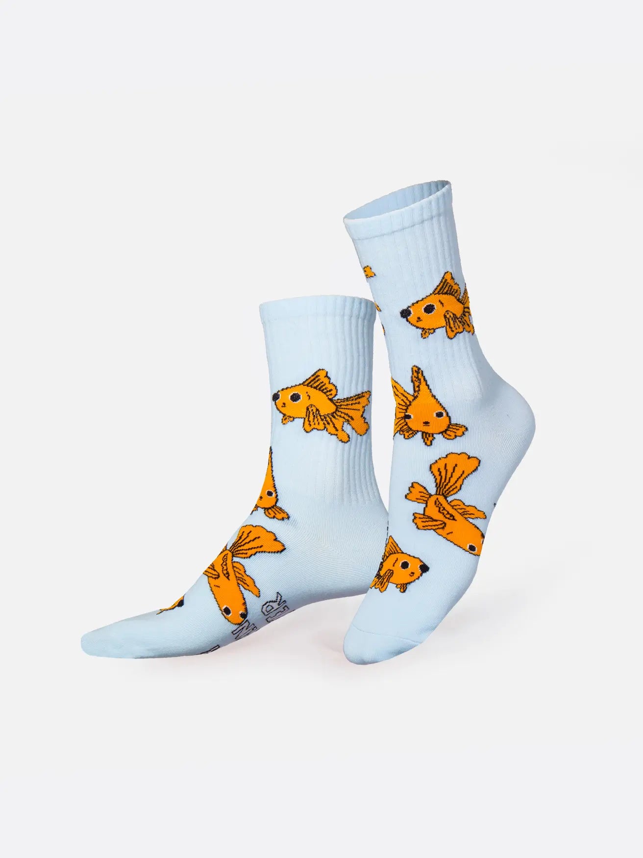 Flat Socks - Goldfish