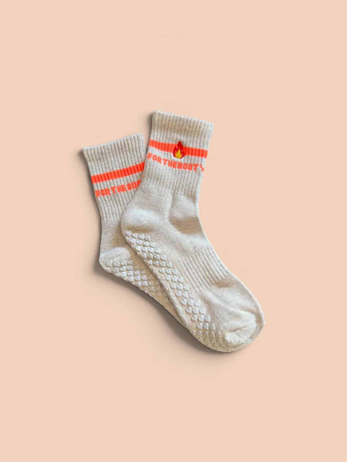 Neon Orange Socks - For the Booty
