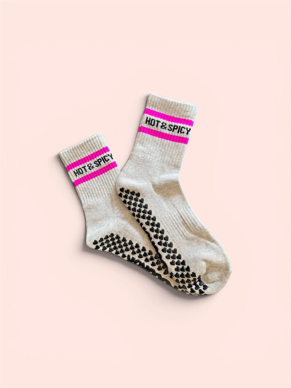 Neon Pink Socks - Hot & Spicy