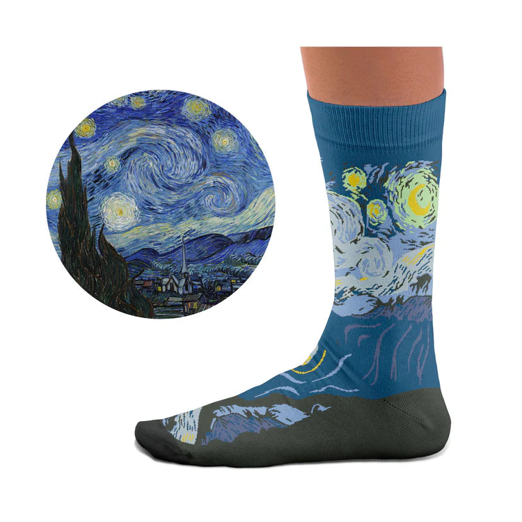 Socks - Van Gogh - Starry Night