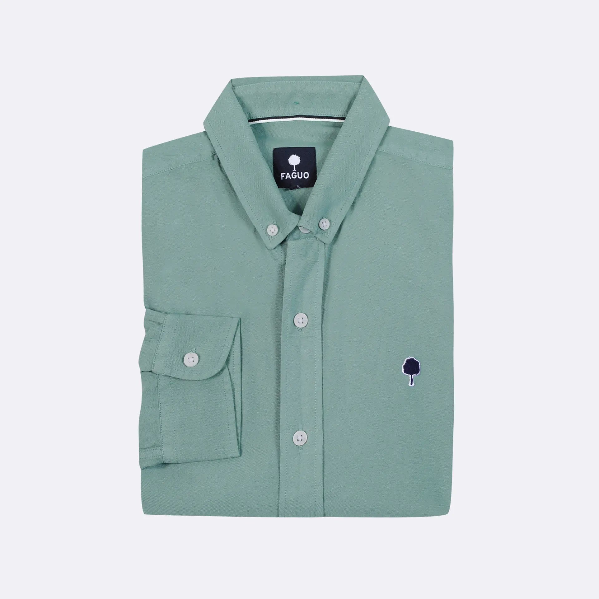 Chemise Coton - Ivoy Vert d'eau