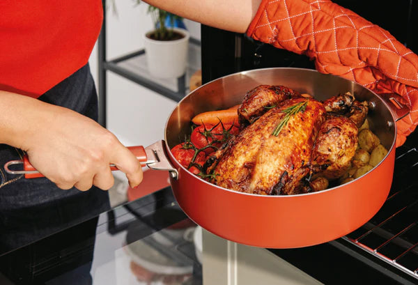 Sauteuse La Merveilleuse en Inox 28cm