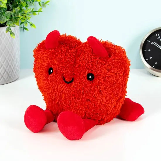 Devil Heart Heating Pad