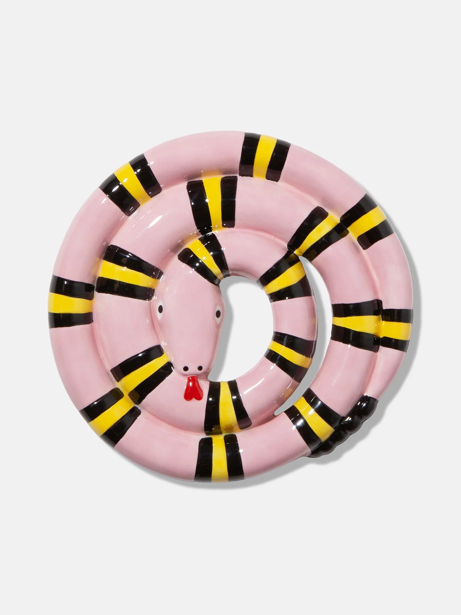 Pink Snake Trivet