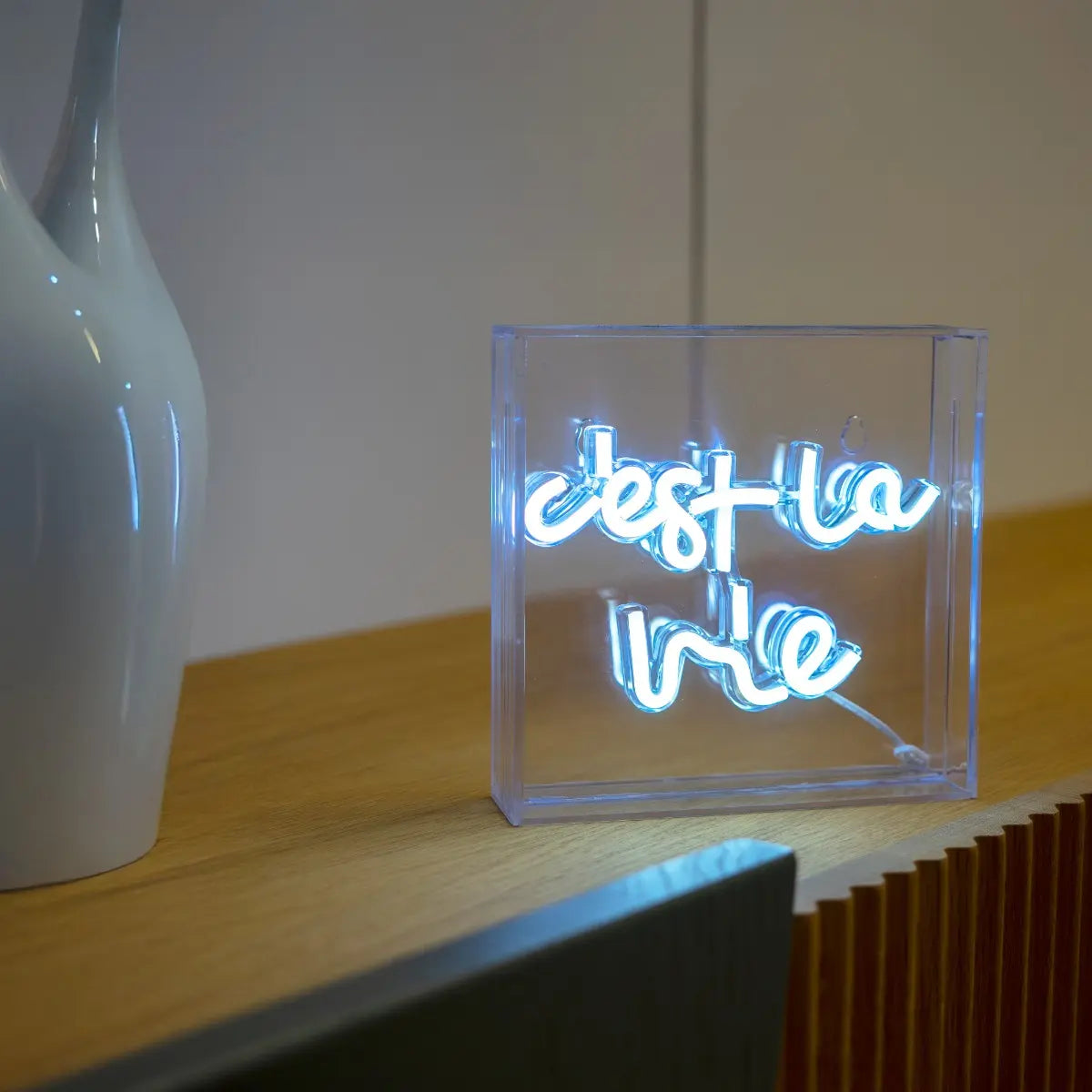 Neonreclame van plexiglas - That's Life 23x13 cm