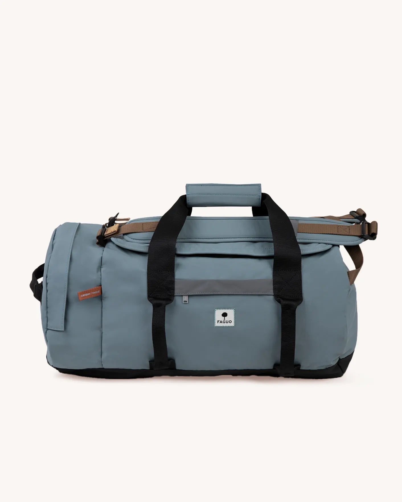 Big Duffle Travel Bag, Blue-Gray