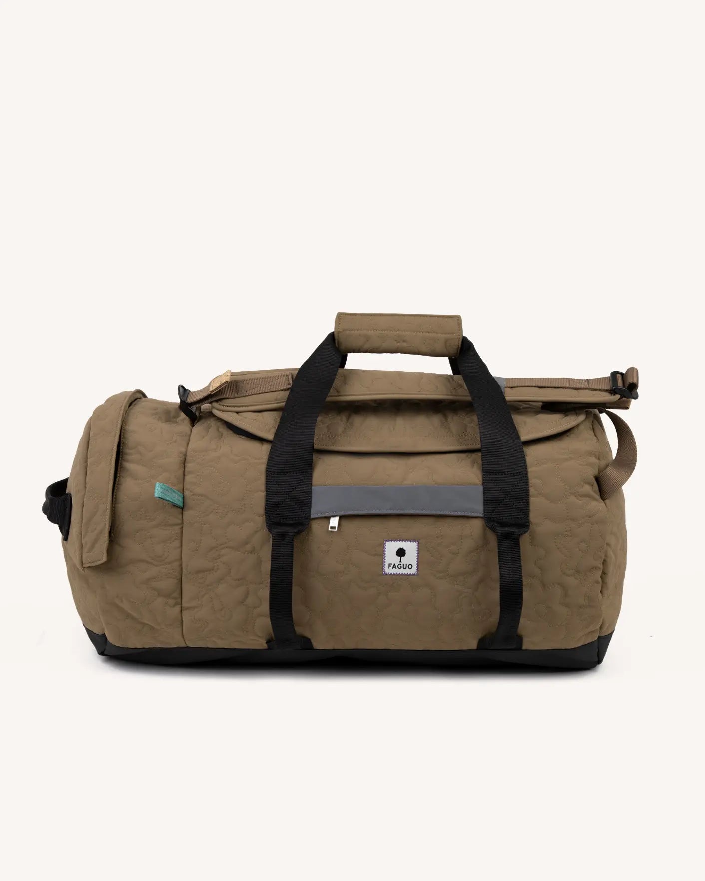 Big Duffle Travel Bag Light Brown